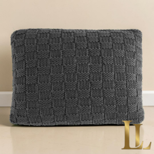 Chess Knit Pillow