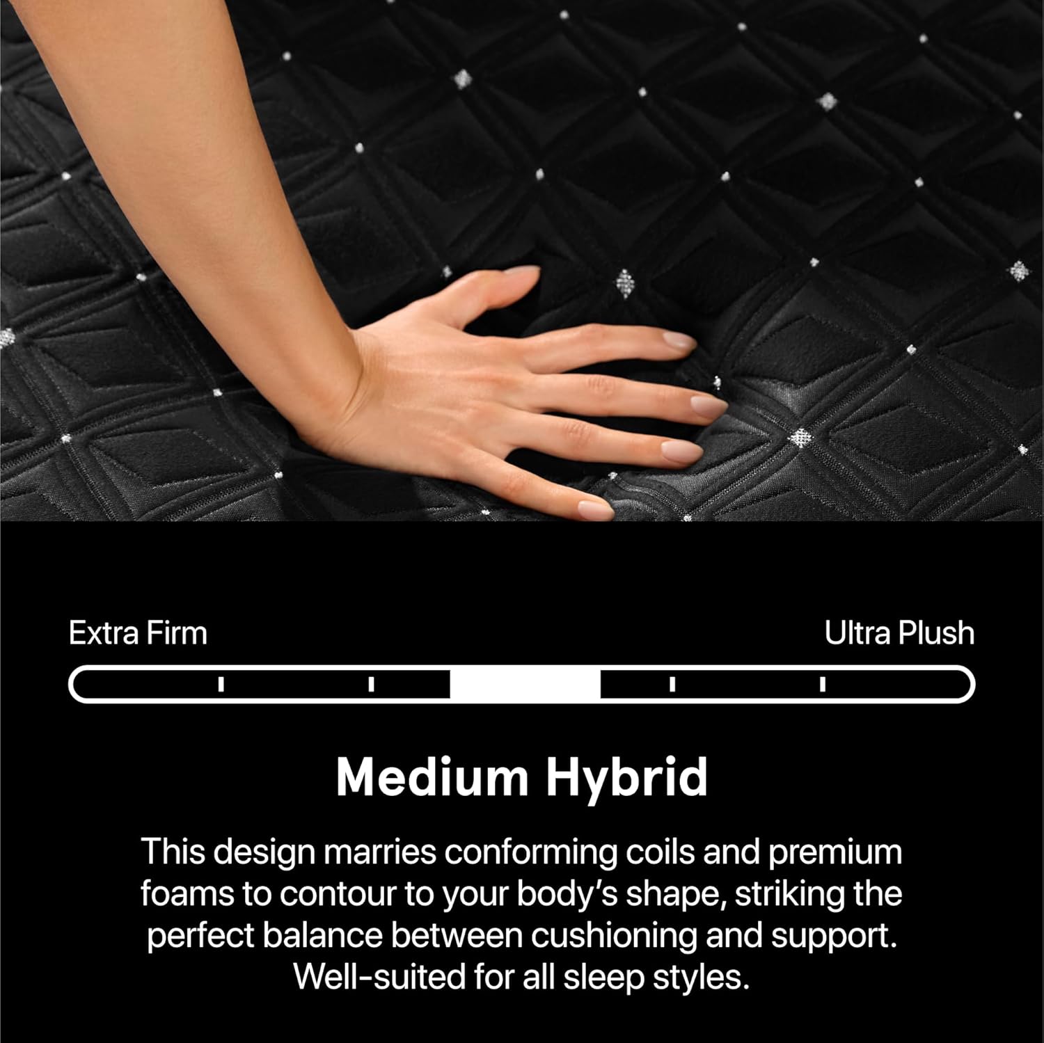 Beautyrest Twin XL Medium Hybrid Mattress - Image 3