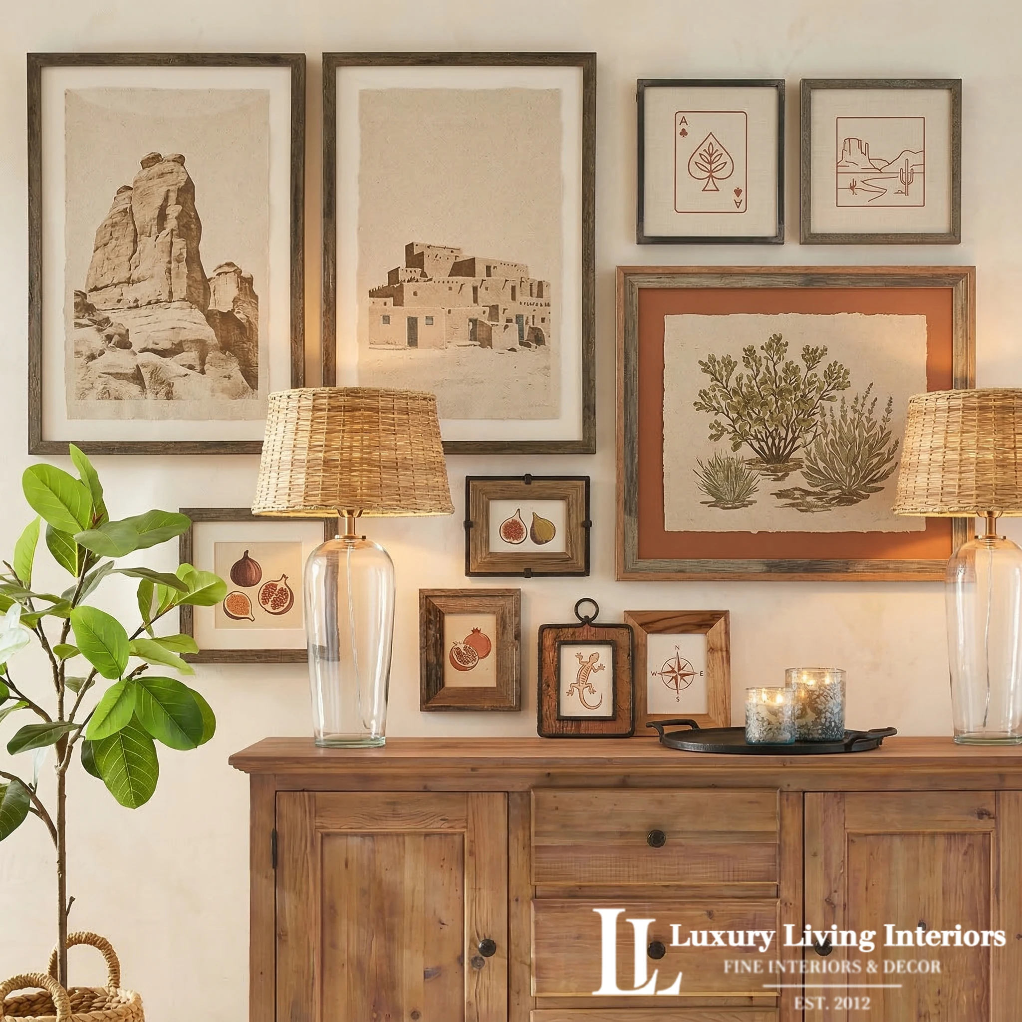 luxe wall decor