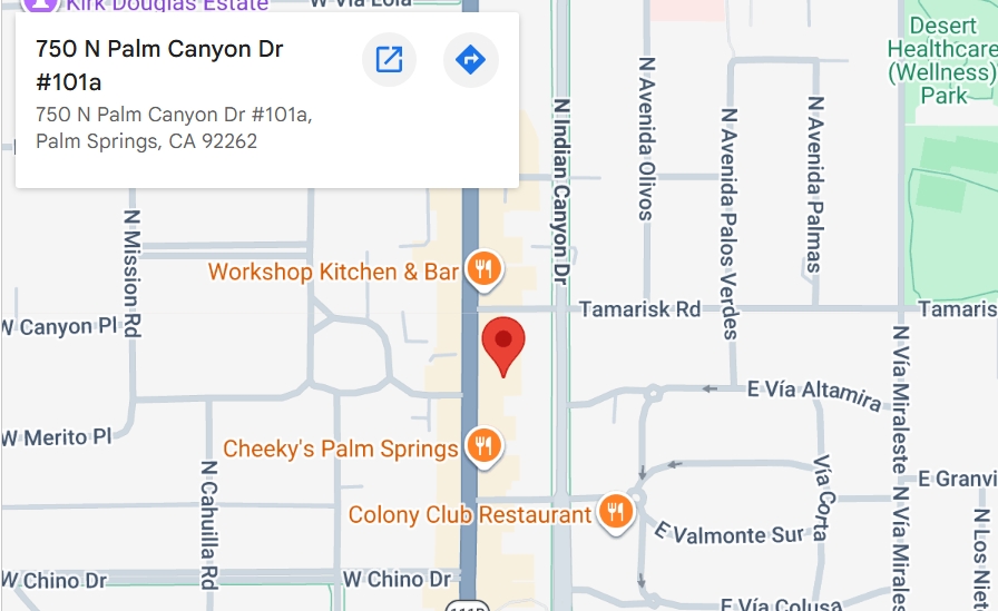 Palm Springs Showroom