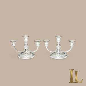 Tiffany Silver Candelabra