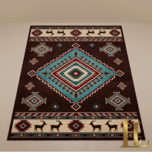 Turquoise River Rug