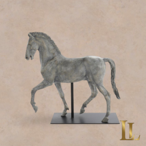 Trotting Horse Sculpture
