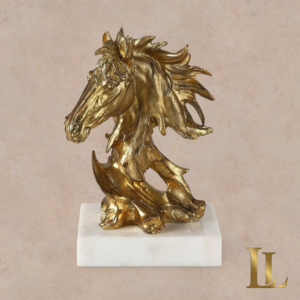 Abstract Horse Sculpture