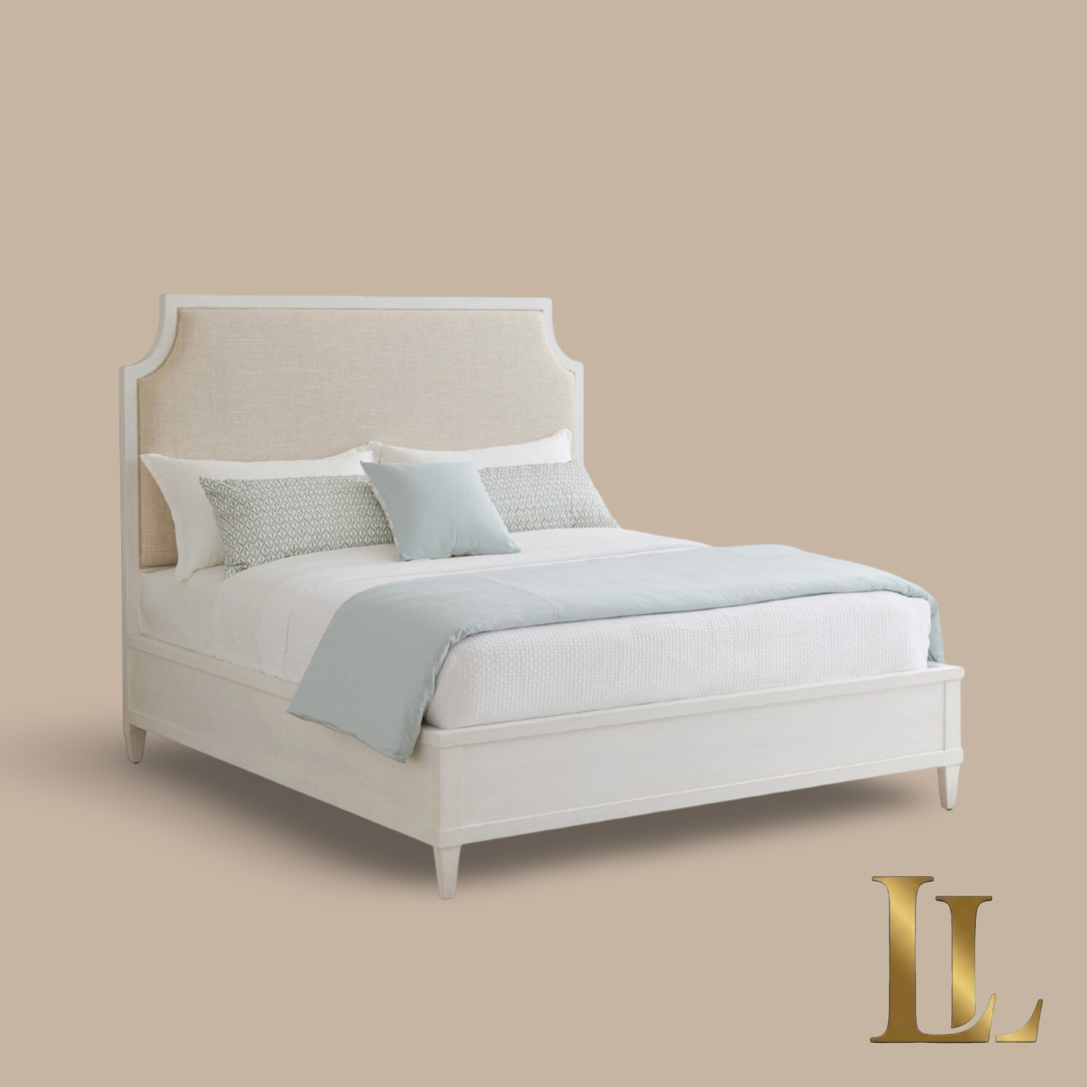 Belle King Upholstered Bed