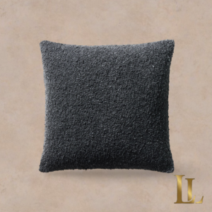 Graphite Chenille Pillow