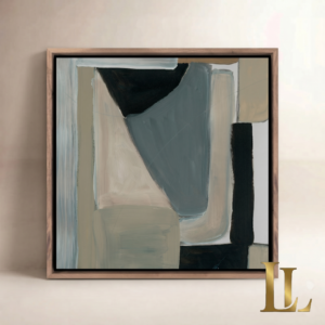 Alone Framed Canvas