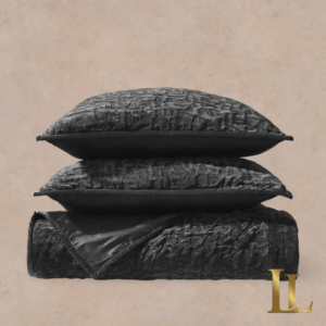 Madera Velvet Coverlet Set