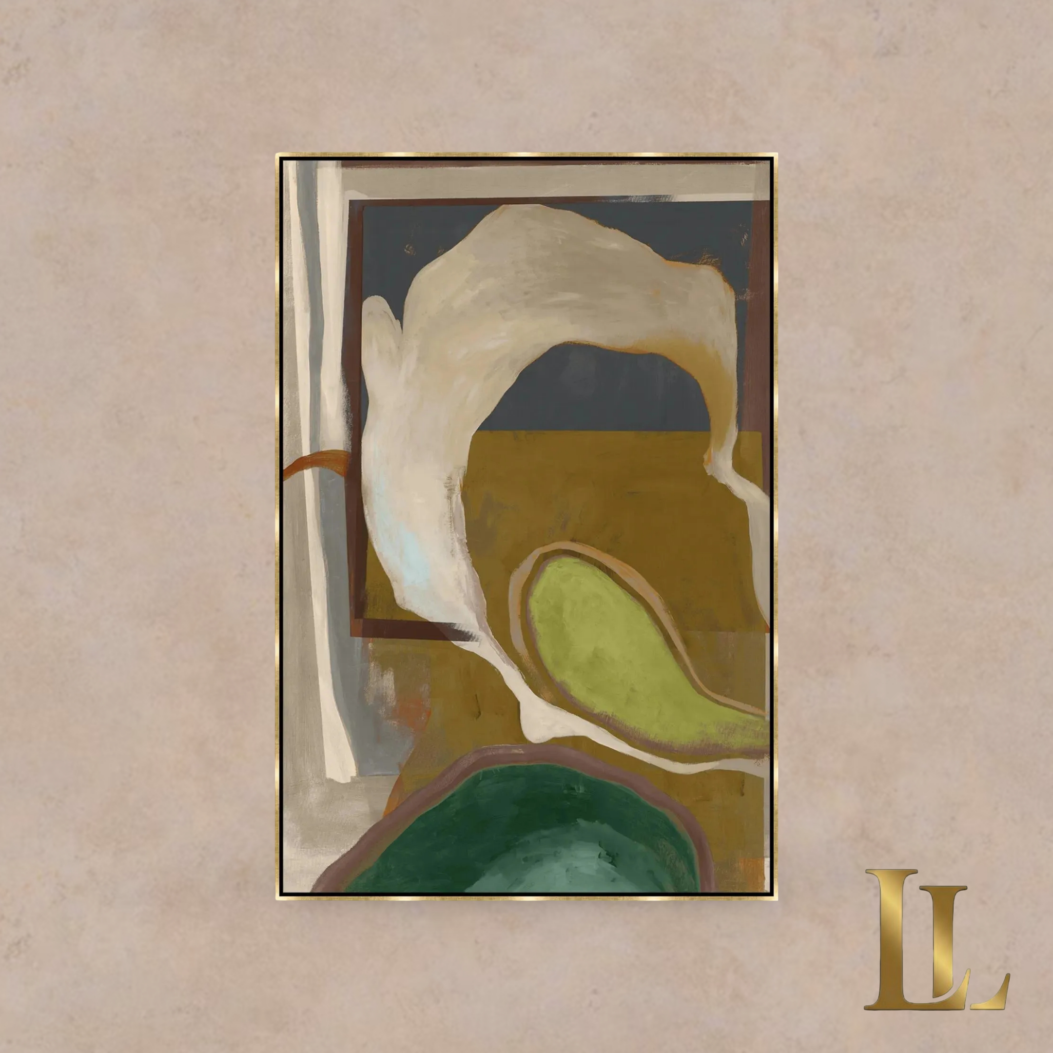 Luxe Brackish Wall Art